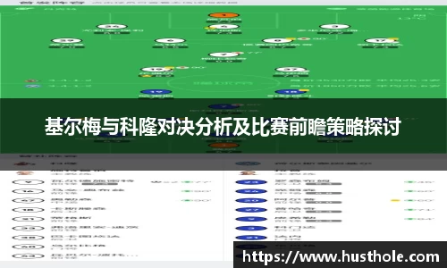 基尔梅与科隆对决分析及比赛前瞻策略探讨